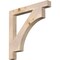 Ekena Millwork Westlake Block Smooth Bracket, Douglas Fir, 3 1/2"W x 32"D x 32"H BKT04X32X32WTL05SDF - alternate 1